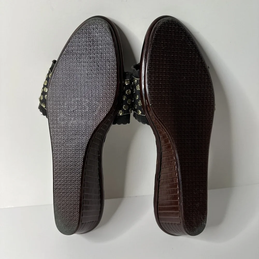 Italia Mods Maid Mariam Womans‎ Size 8 Sandal Dress/ Casual Slip On Shoe Heel